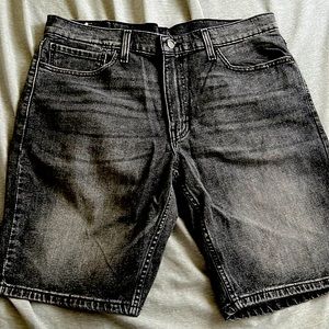 Men’s Black Levi Jean Shorts 511 style size: 36